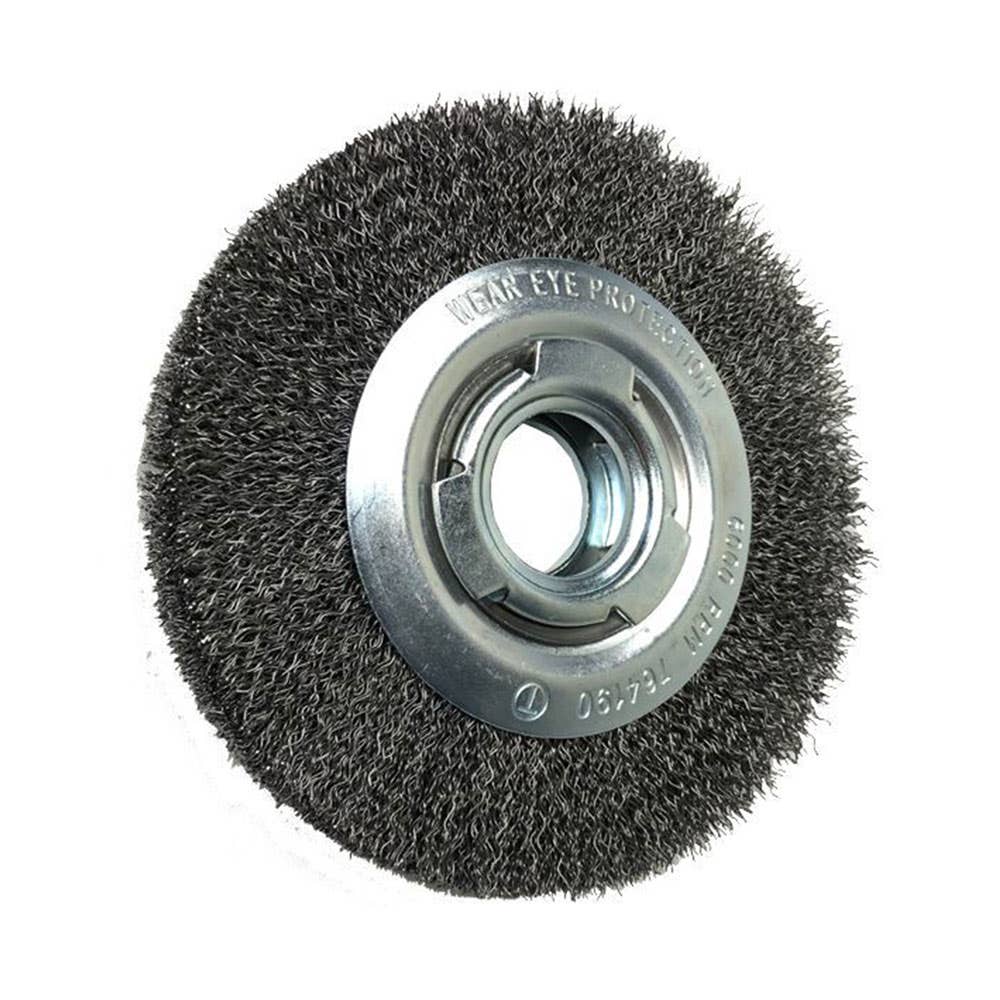Wire Wheel Crimped Bench C/w Multi Bush 150x20 264944 43740015