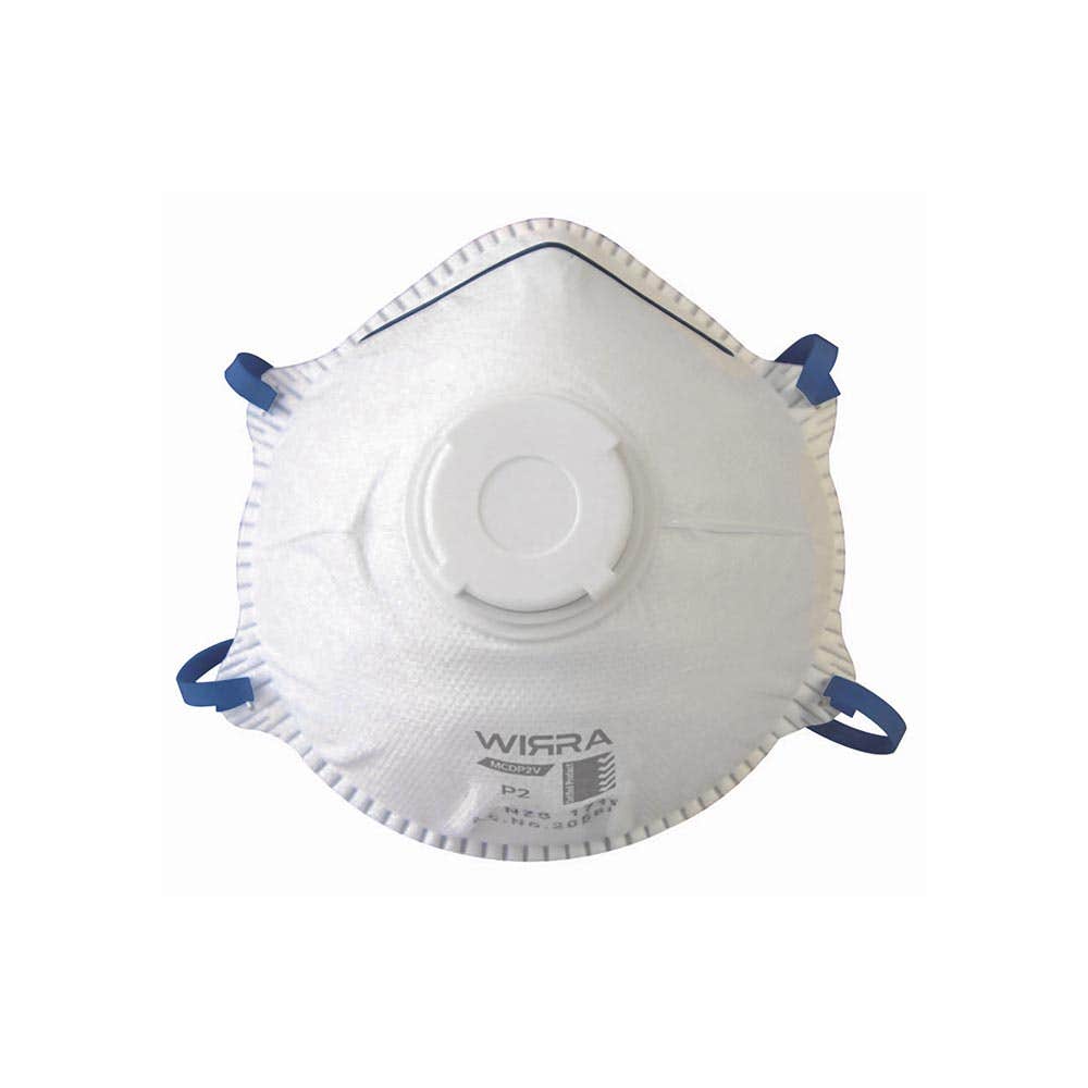 P2 Cupped Valved Disposable Respirator 10 Pk 55055050 PMP2V-10