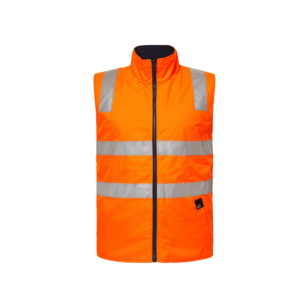 Vest Hi-Vis Reversible Taped 2XL Orange/Navy WW9023-O/N-2XL_40072483_WW9023-O/N-2XL