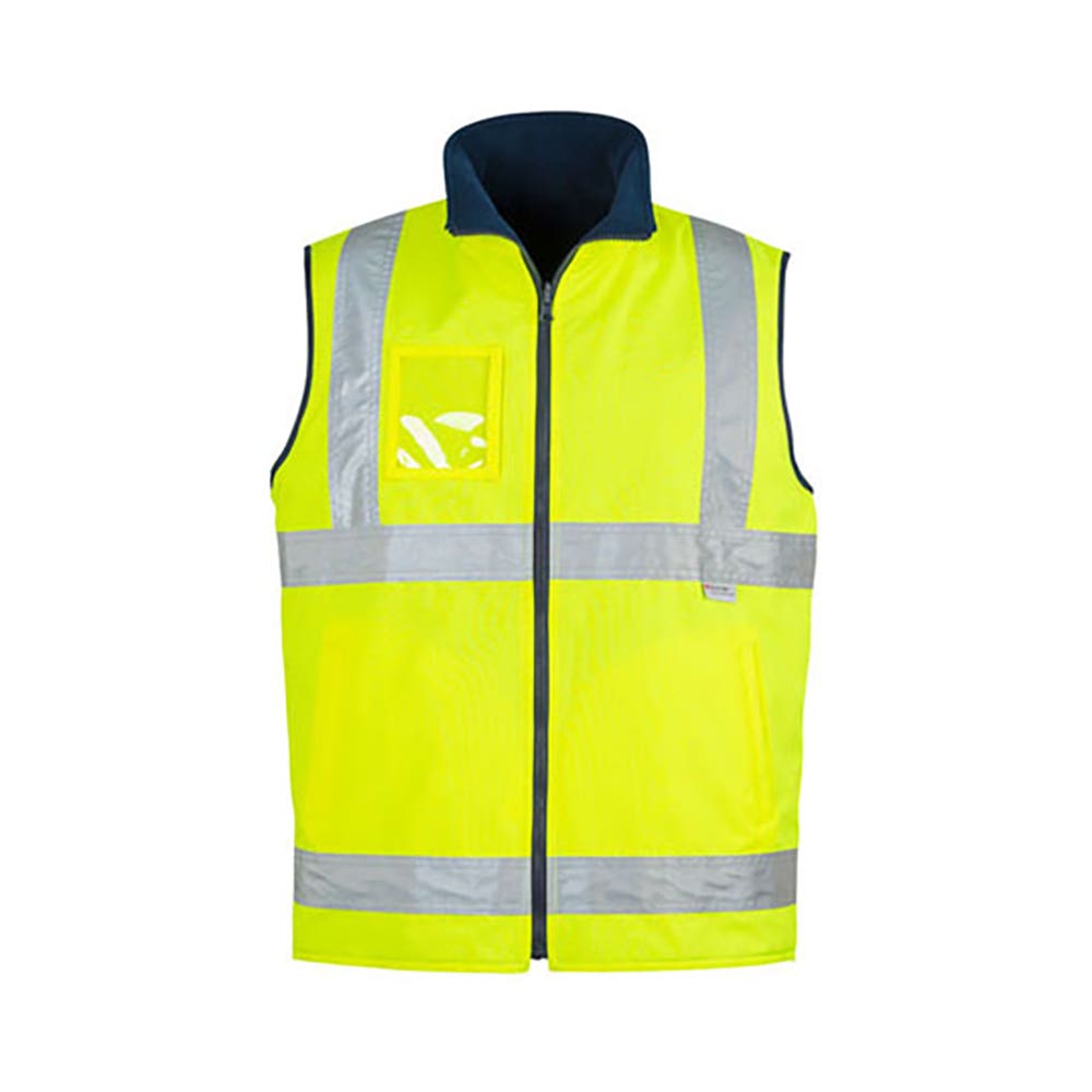Mens Hi Vis Waterproof Lightweight Vest Yellow XL 313383 ZV358-Y-XL