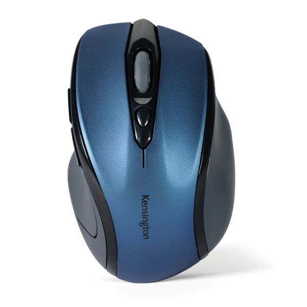 Kensington Pro Fit Wireless Mouse Mid Size 80X135X180mm Blue And Black 1031006 72421