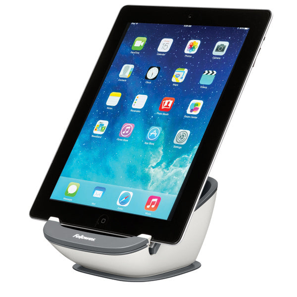 Fellowes I-spire Series 9384801 Tablet Suction Stand 87.3x127x146.1mm White_1031178_9384801