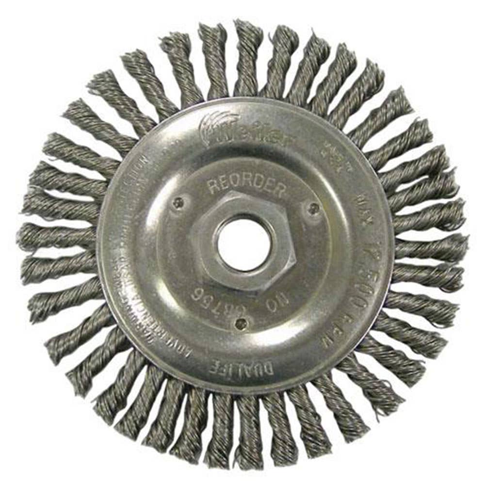 Stainless Steel Wire Wheel Stringer Bead Twist 125 x 22.2mm 717010 37334