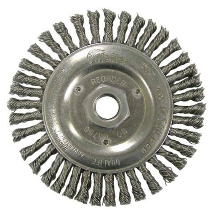 Stainless Steel Wire Wheel Stringer Bead Twist 125 x 22.2mm – ATOM