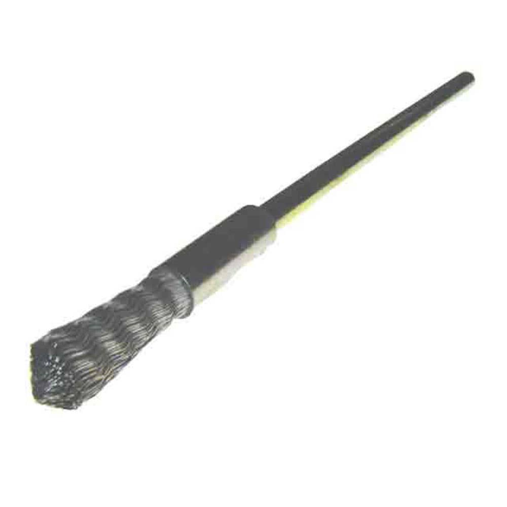 Brush End Wire Steel Pointed Long Pencil 3000rpm 8mm x 125 x 1/4'' Spindle 723023 723023 222