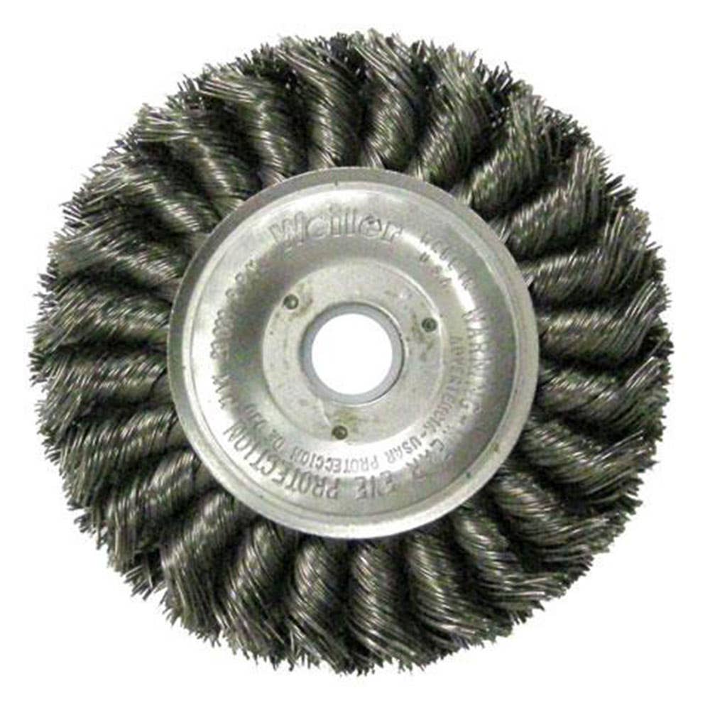Wheel Wire Steel Twist Knot 1 Row 200 x 19mm Weiler 730007 8138