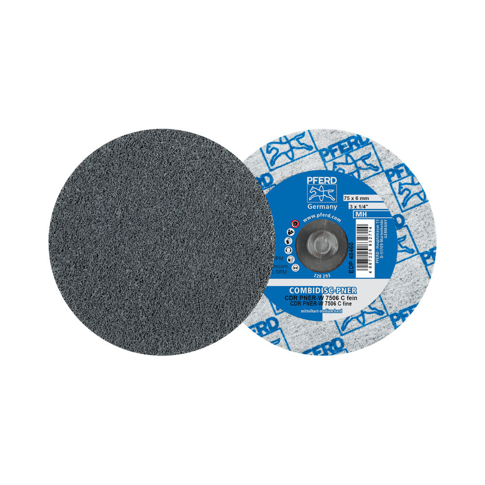 COMBIDISC pressed non-woven disc CDR PNER 75mm medium-hard SIC fine_40108145_42779114
