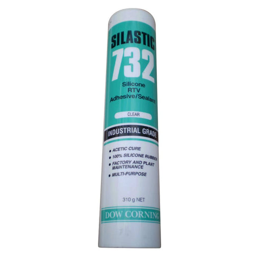 Dowsil 732 Multi-Purpose Sealant RTV Clear 310g 1321031 310G732CLEAR
