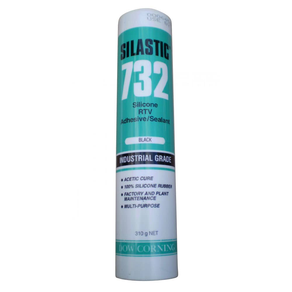 Dowsil 732 Multi-Purpose Sealant RTV Black 310g 1321131 310G732BLACK