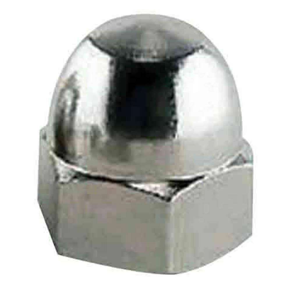 Nut Dome Nickel Plated Brass 10mm 1819046 F1455N
