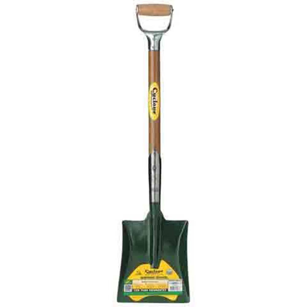 Square Mouth Shovel Large Wooden D-Handle 91020003 641985