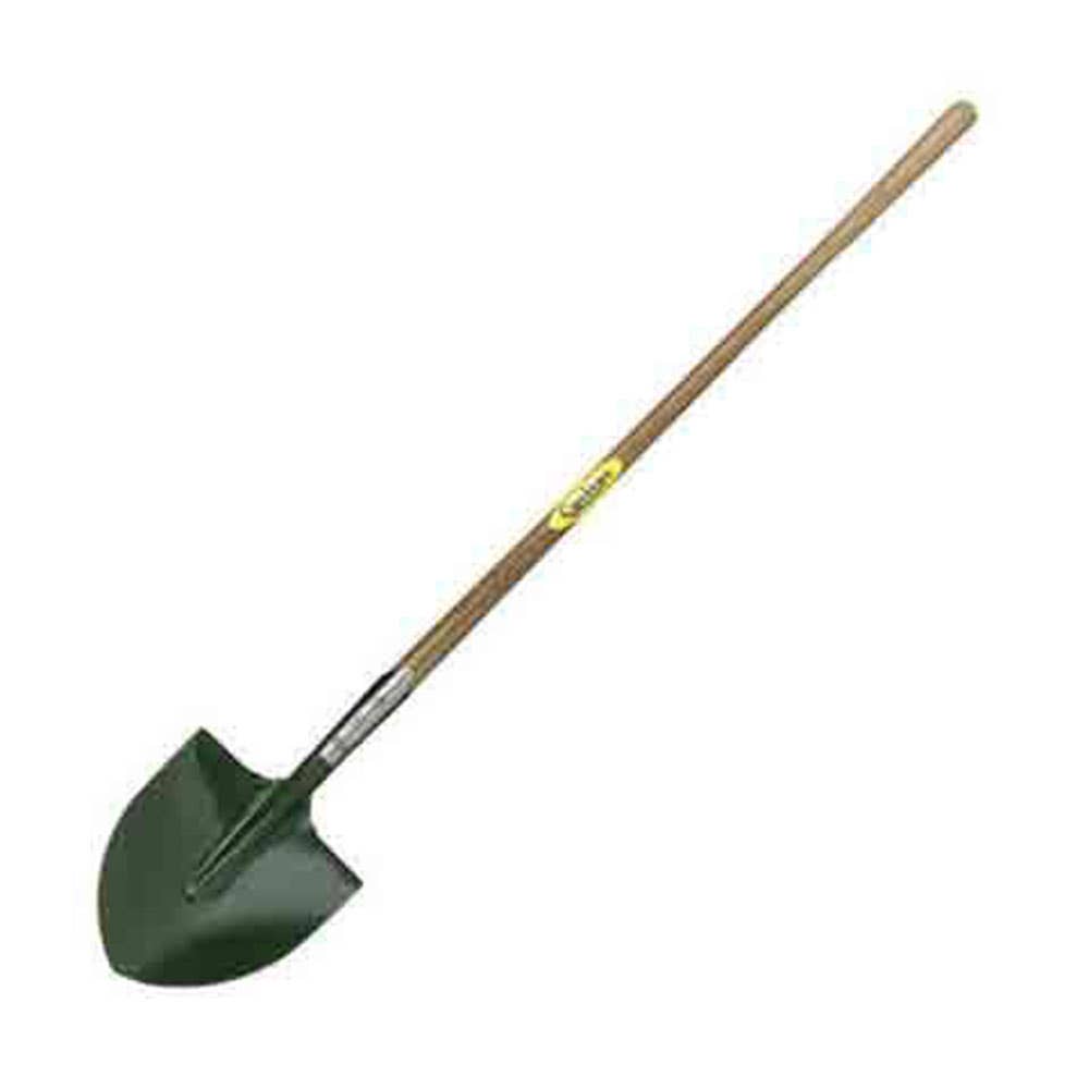 Medium Round Mouth Shovel Long Wooden Handle 4514001 641336