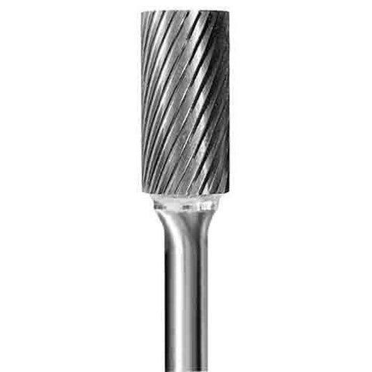 3/16 Cylindrical Plain End Double Cut Tungsten Carbide Burr 5501001 21724022