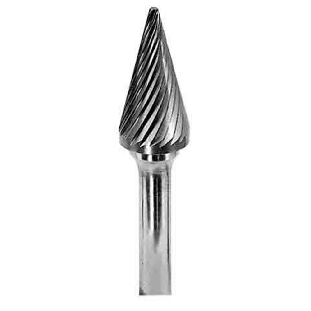 1/2 Cone Pointed End Double Cut Tungsten Carbide Burr 5502010 26007222