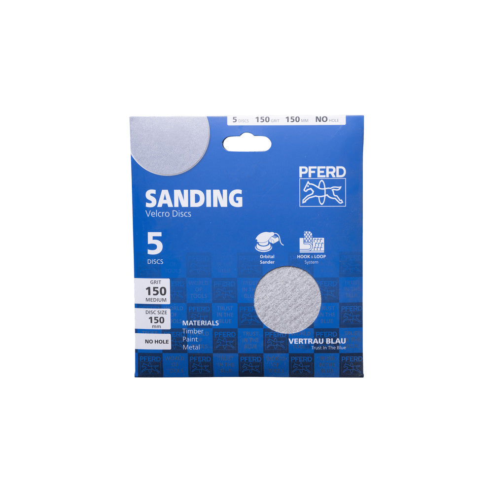 POS uni. alu. oxide hook and loop-backed abrasive disc KSS ECO AC 150 A150_40108437_45017932