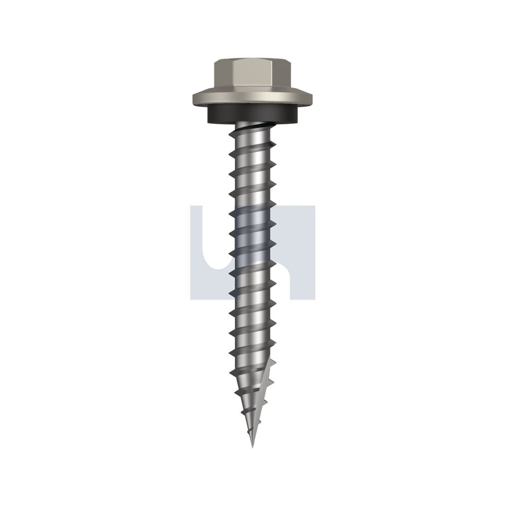 Type 17 Hex Head + Washer Dune - Cl4 As3566 #12-11 40 - Pk 1000_40094632_TDUW4SH1211040