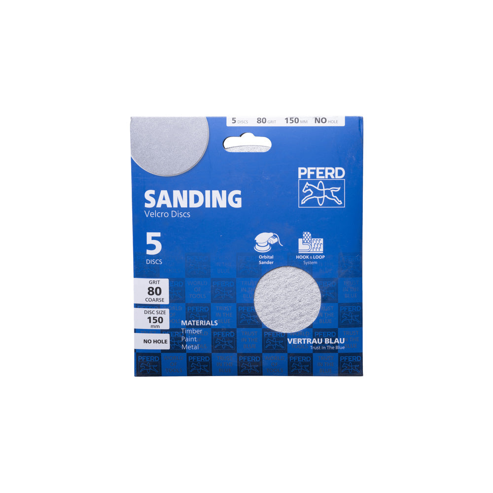 POS uni. alu. oxide hook and loop-backed abrasive disc KSS ECO AC 150 A80_40108434_45017929