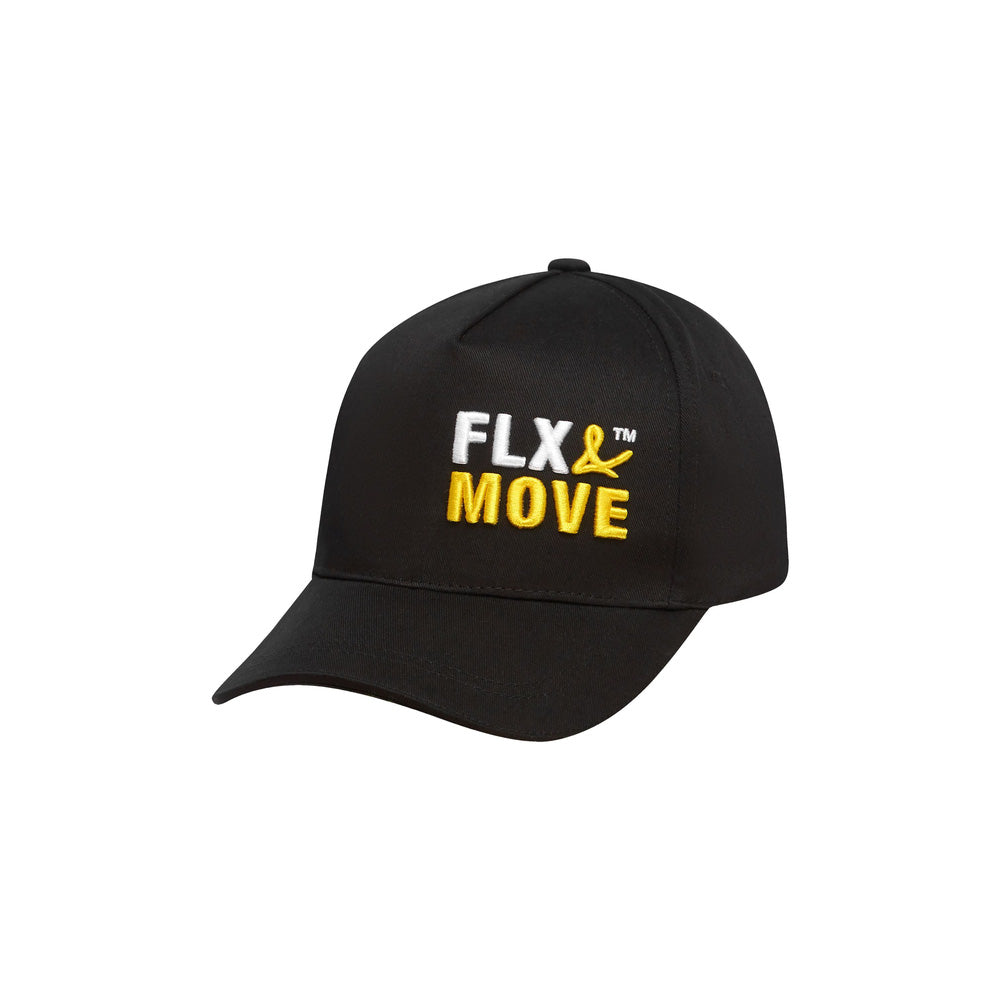 Cap Cotton 190gsm Black Bisley_40114083_BCAP70_BBLKONE