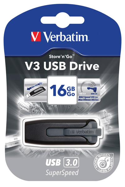 Verbatim 49172 USB Store N Go 3.0 V3 Max 16GB_1017881_49172