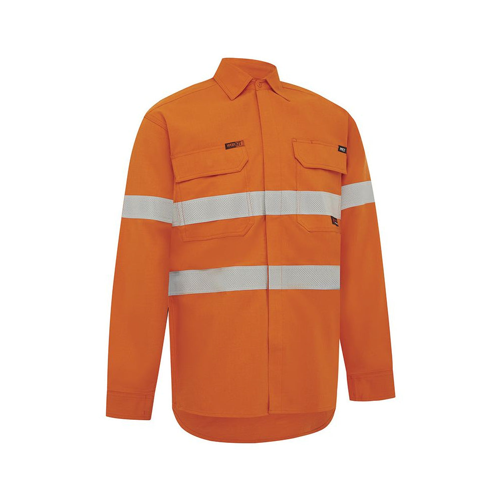 Shirt Flarex Ripstop PPE2 FR 197gsm Tape Orange L Workit_40113748_2833OL