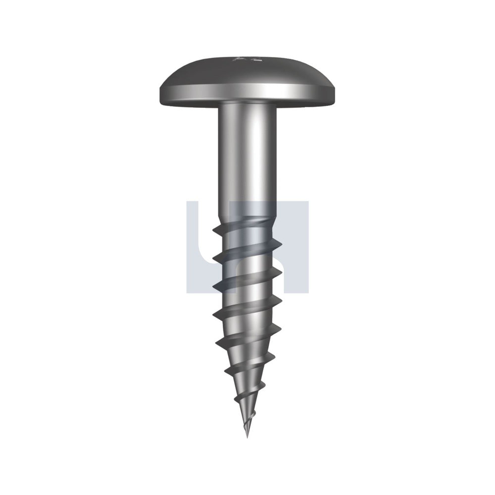 Needle Pt Button Head 304 Stainless Square Drive #2 #8-15 20 - Pk 500_40099350_FST04NSUQ0815020