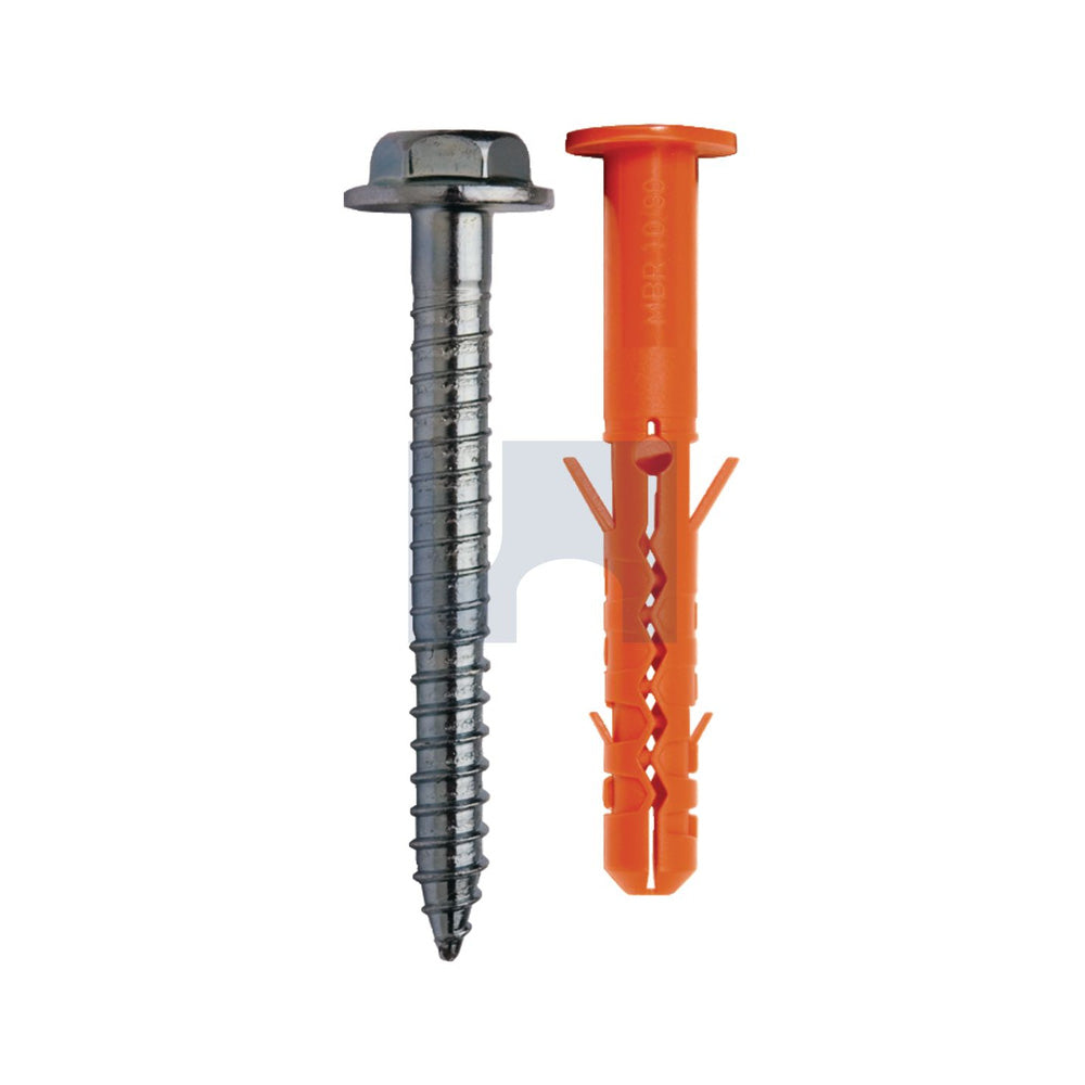 Mbrk-Xtbr Frame Plug 316 SS W Collar And Hex Screw T40 10 80/30 - Pk 50_40088790_MUNMBRKR1131108