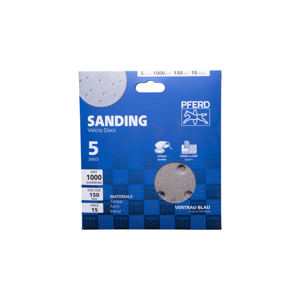 POS uni. alu. oxide hook and loop-backed abrasive disc KSS ECO AC 150 A100_40108433_45017927