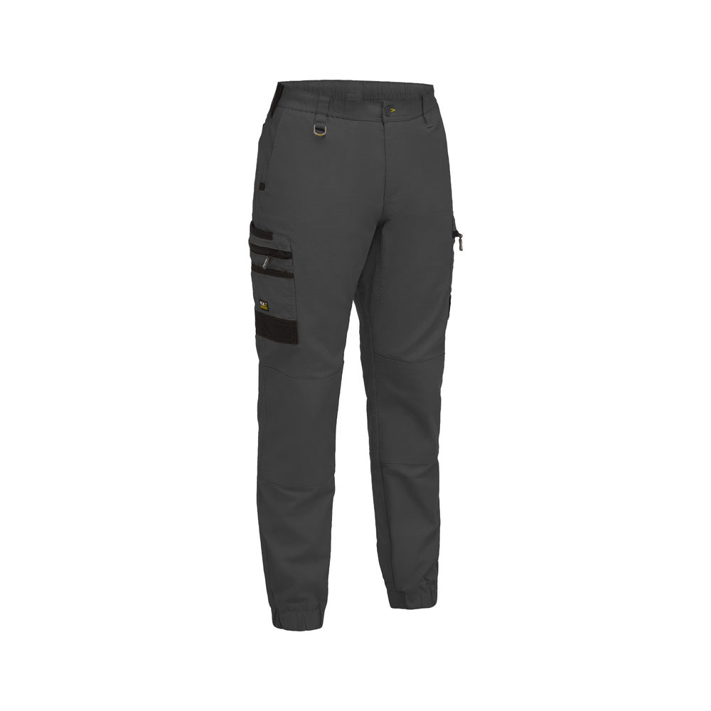 Pants Cargo Cuffed Cotton 280gsm Charcoal 107ST Bisley_40114737_BPC6237_BCCGS07