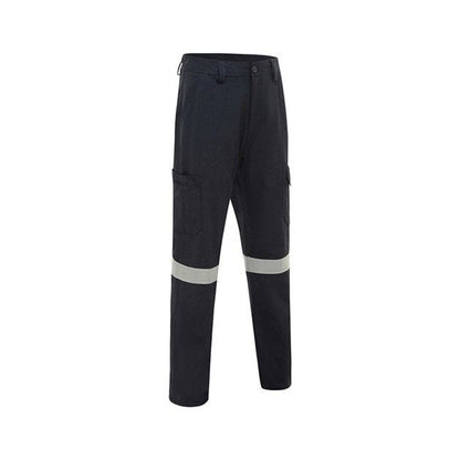 Pants Cargo Cotton Drill Parvotex FR 215gsm 3M Tape Navy 87R 1834 Workit_201974_1834N87R