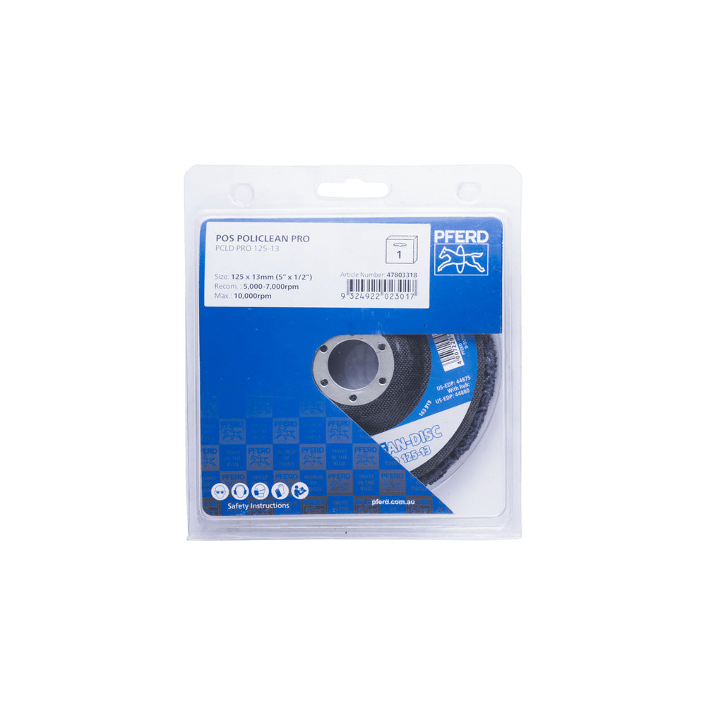 POS POLICLEAN PCLD non-woven cleaning fabric 125x13mm hole 22.3mm coarse_40108499_47803318