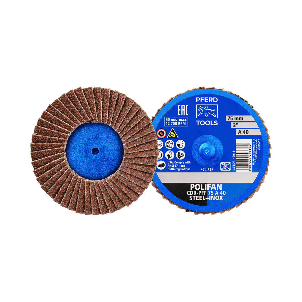 COMBIDISC aluminium oxide Mini-POLIFAN CDR dia. 75 mm A40 for general use_40108478_47202530