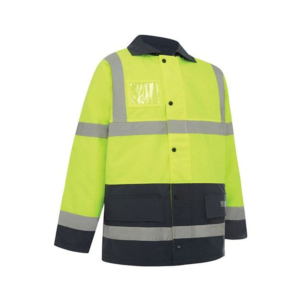 Jacket 3/4 Length Wet Weather Tape Yellow/Navy M Workit_40115423_W3002YNM