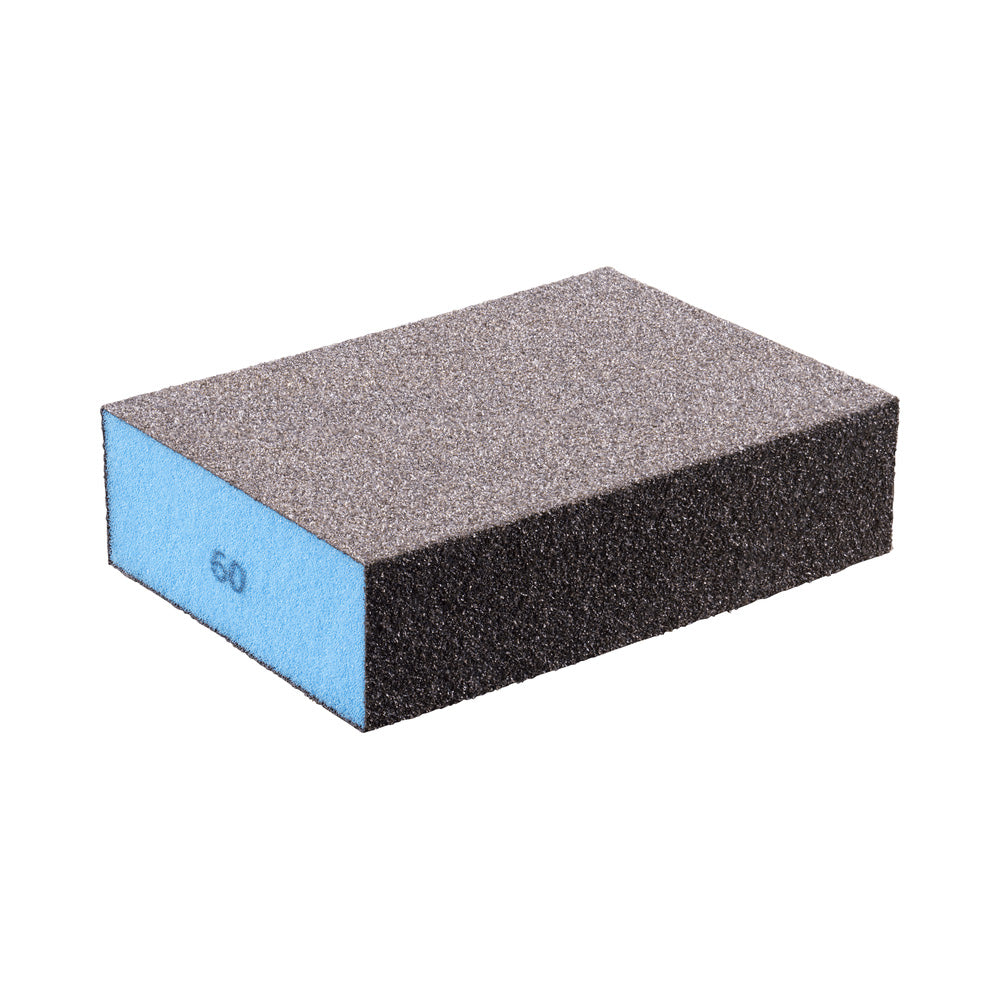 Waterproof sanding sponge 69x98x26 mm A60 four-sided for general use_40108355_44697650