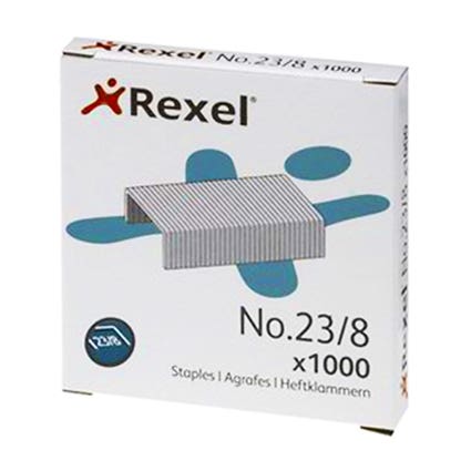 Rexel Staples 23/8 Box 1000 1001870 2101054