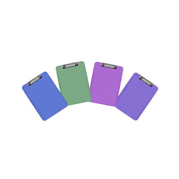 Marbig Clipboard Plastic A4 Assorted Each 1004117 43100
