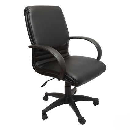 Rapid Cl610 Executive High Back Chair Pu Black Black_1006091_CL610