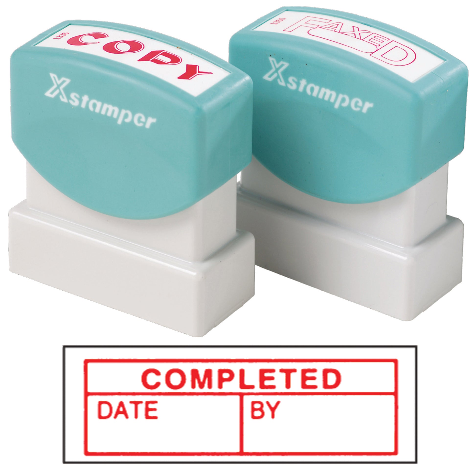 X-Stamper CX-BN 1542 Stamp Completed Date By 42X13mm_1006689_5015422