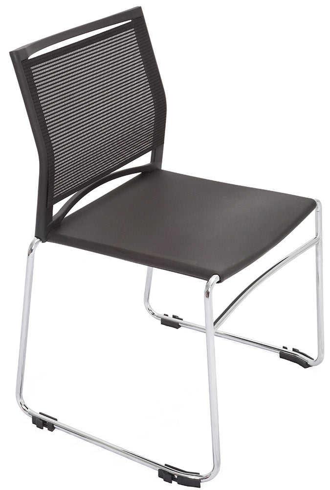 Rapid Pmvbk Mesh Back Visitor Chair Black_1007205_PMV- BK