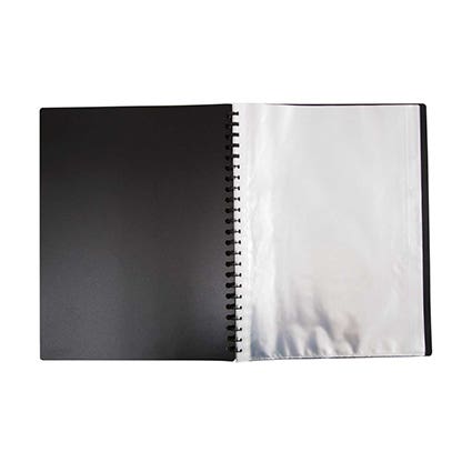 Marbig Book Display 20074 A4 40 Page Refillable Black 1009457 2007402