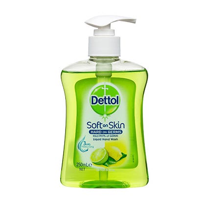 Dettol Hand Wash Antibacterial Liquid 250Ml Pump 1009769 8185631