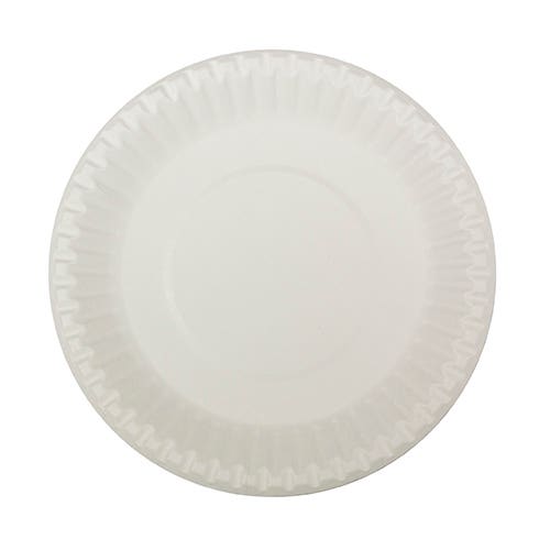 Capri Paper Plates Uncoated 150mm White Pack 50 1010462 C-PL0948