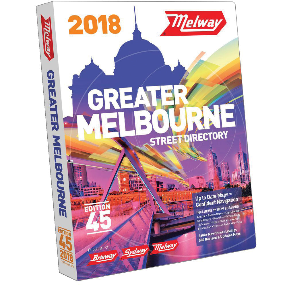 Melway Flexible Cover Street Directory Edition 45_1010765_60200375