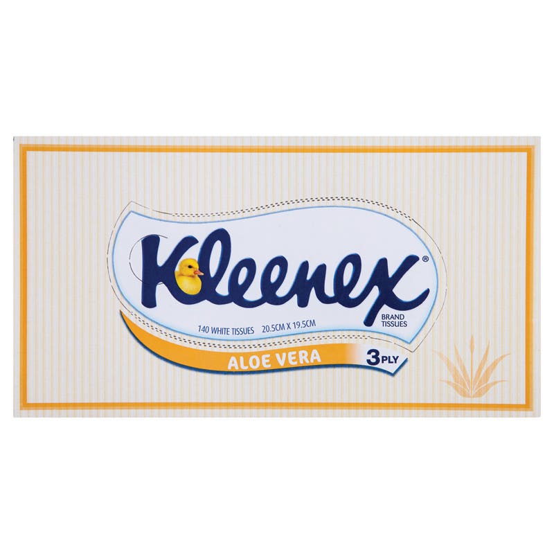 Kleenex Facial Tissue Aloe Vera 140 Sheets 1010858 0299