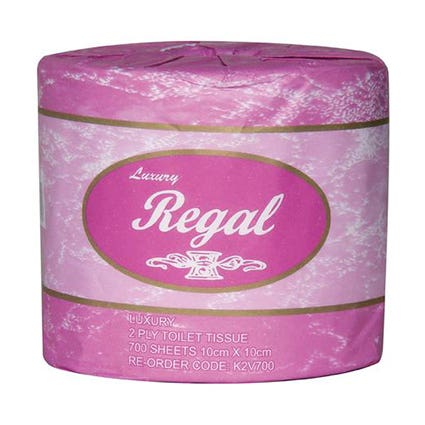 Regal Toilet Paper 2Ply 700 Sheet 48 Box 1010863 C2V700