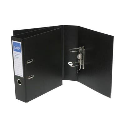 Bantex Binder Lever Arch A4 Ecoboard High Capacity Black 1010994 81706