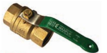 Valve Ball Brass DR AGA Full Port PN25 Maxiflow 1-1/4'' BSPT 94708024 VBBD32