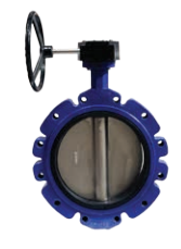 Valve Butterfly Lugged 400mm 16'' Table E EPDM 316 Stainless Disc + Gear Op 94720094 VWLGEX40SS