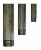 Nipple Pipe TBE Galvanised AS1074 1-1/4'' BSPT x 12'' Long 32 x 300mm 94570017 SPN32X30G