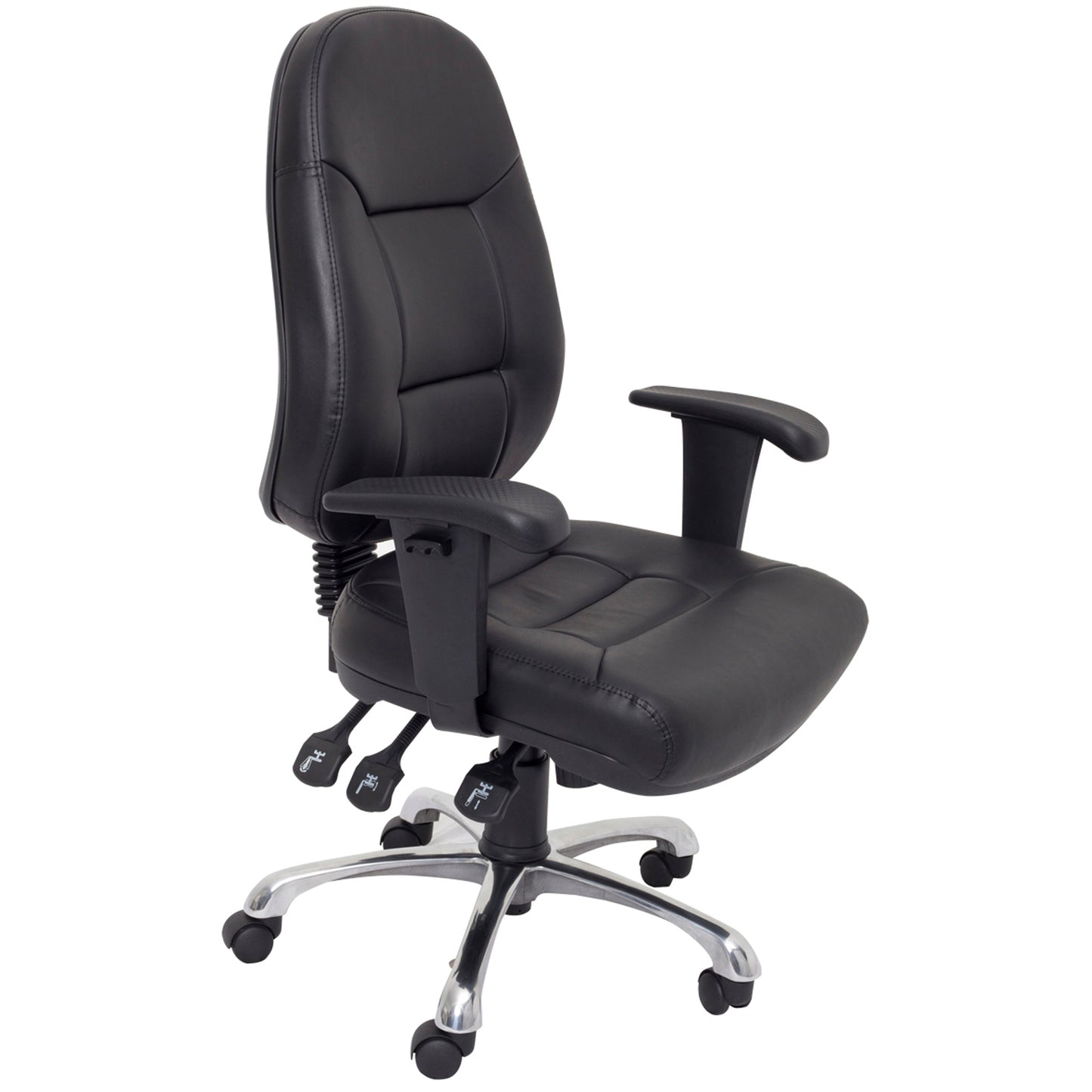 Rapid Chair Operator Pu300 High Back Black Pu_1012394_PU300
