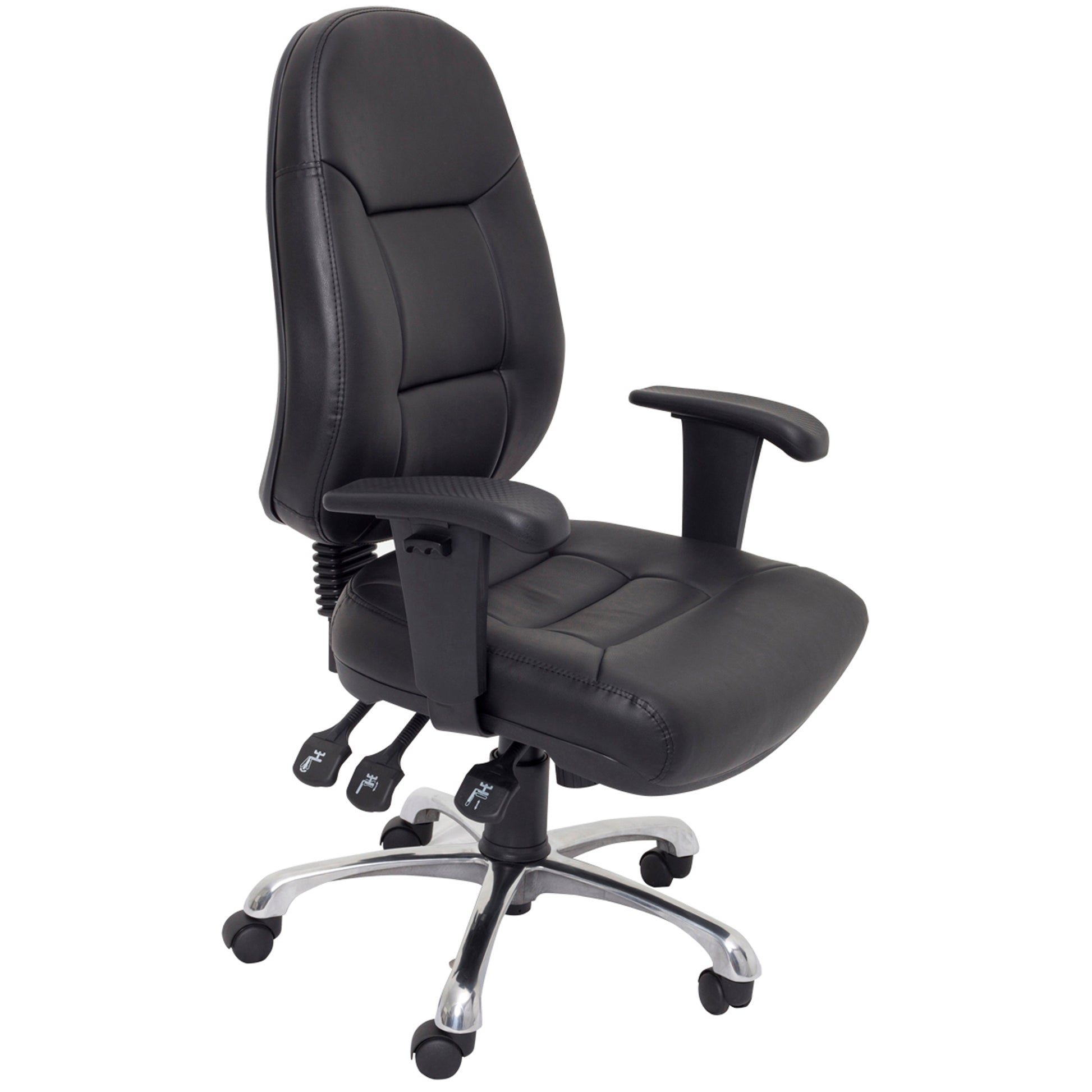 Rapid Chair Operator Pu300 High Back Black Pu_1012394_PU300